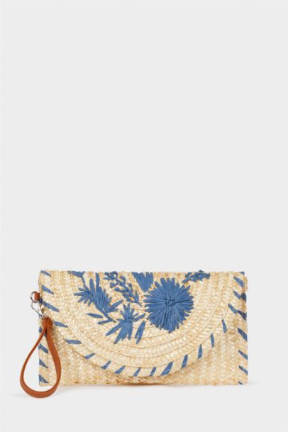 Woman Straw Shoulder Bag