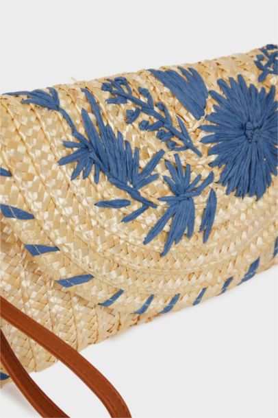 Woman Straw Shoulder Bag