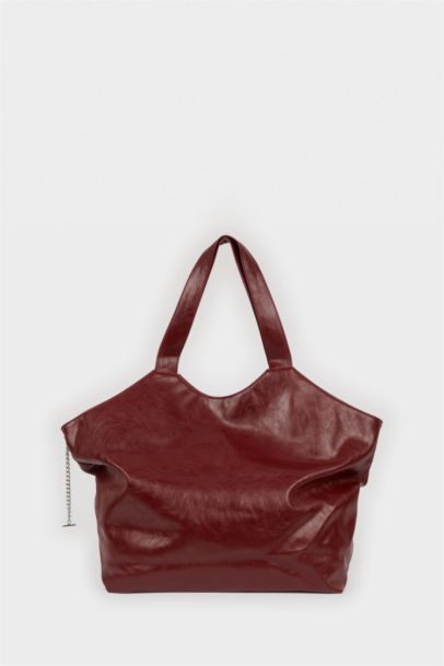 Kadın Maksi Suni Deri Omuz Çantası