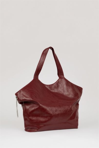 Kadın Maksi Suni Deri Omuz Çantası