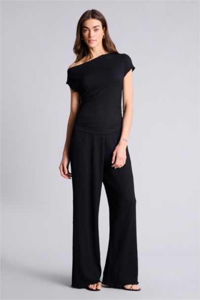 Wide Leg Trousers