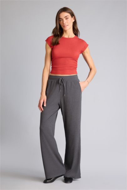 Straight Fit Trousers