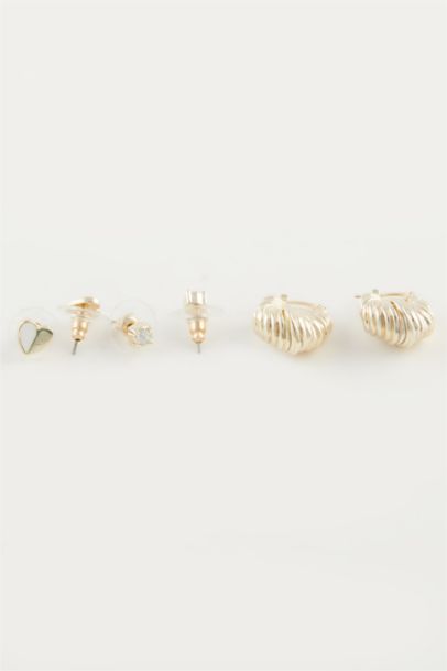 تراجي ذهبي نسائي - 3 قطع