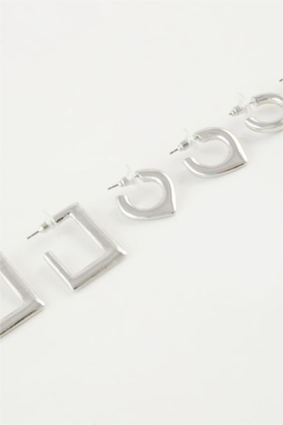 Lot de 2 paires de boucles d'oreilles pour femme