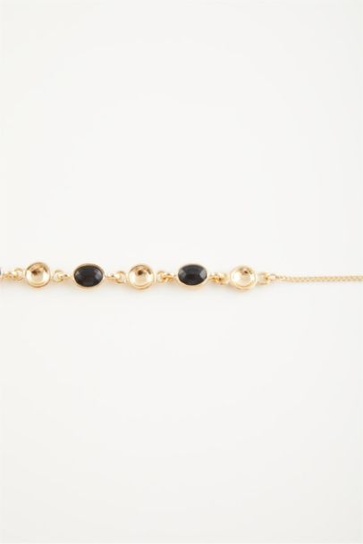 سوار ذهبي نسائي بأحجار