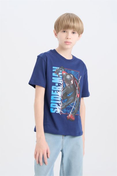 Boy Marvel Games Spiderman New Regular Fit T-Shirt