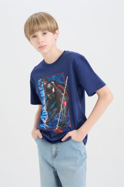 Boy Marvel Games Spiderman New Regular Fit T-Shirt