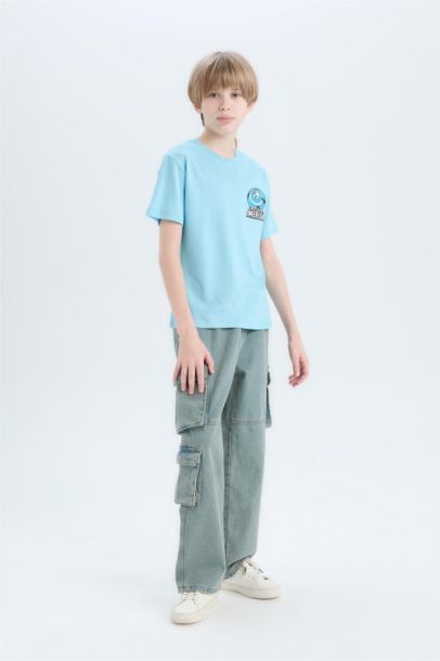 Boy Marvel Avengers Crew Neck T-Shirt