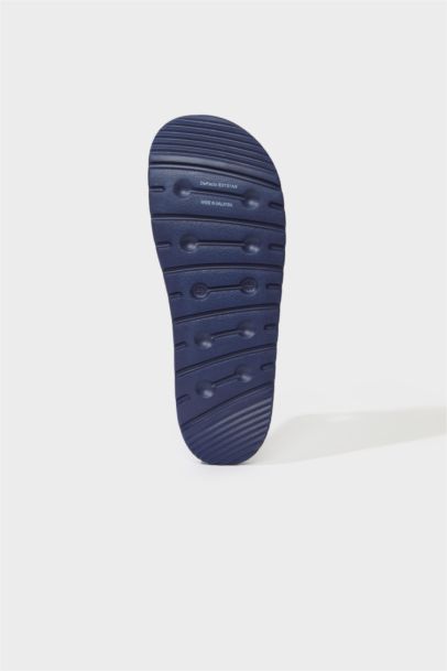 شبشب رجالي إيفا بكعب مسطح بشريط مفرد