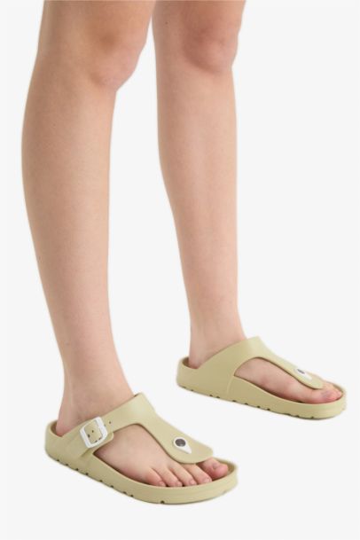 Woman Flat Sole Eva Slippers