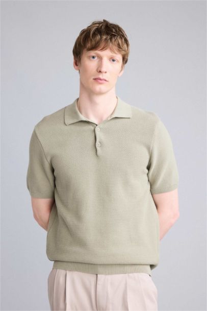 Man Short Sleeve Polo T-Shirt