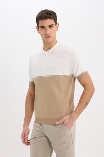 تيشيرت بولو تريكو نص ردن قصة عادية