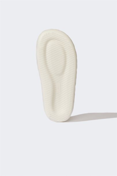 Woman Flat Sole Single Band Eva Slippers
