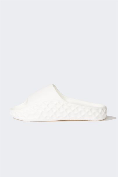 Woman Flat Sole Single Band Eva Slippers