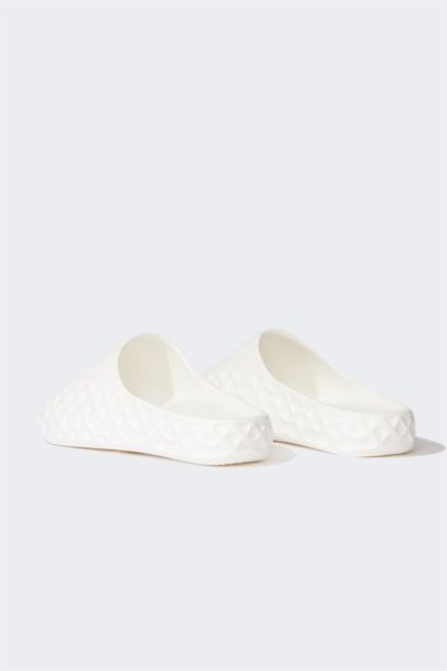 Woman Flat Sole Single Band Eva Slippers