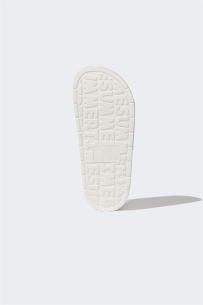 Girl Flat Sole Single Band Eva Slippers