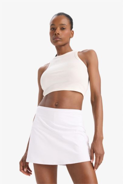 DeFactoFit Standard Fit With Leggings Mini Skirt