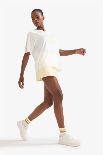 DeFactoFit Standard Fit Leggings Inside Mini Skirt