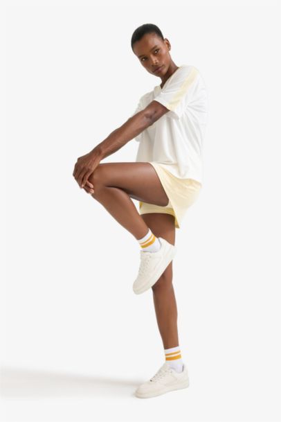 DeFactoFit Standard Fit Leggings Inside Mini Skirt