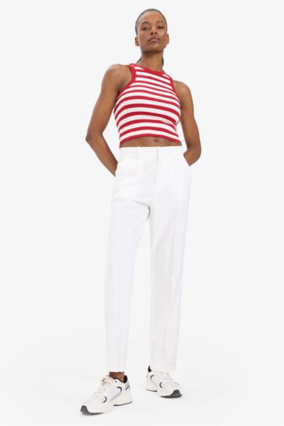 DeFactoFit Standard Fit Woven Trousers