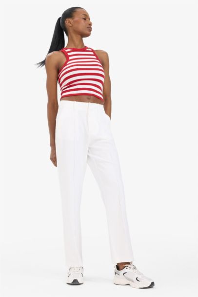 DeFactoFit Standard Fit Woven Trousers