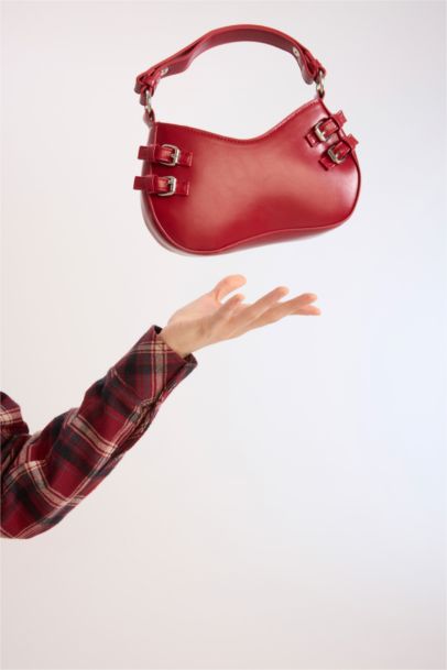 Woman Faux Leather Shoulder Bag