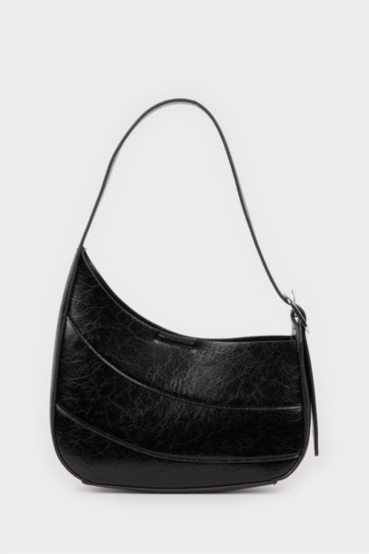 Woman Faux Leather Shoulder Bag