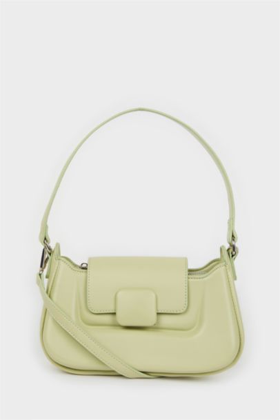 Woman Faux Leather Shoulder Bag