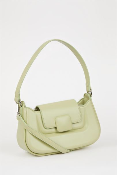 Woman Faux Leather Shoulder Bag