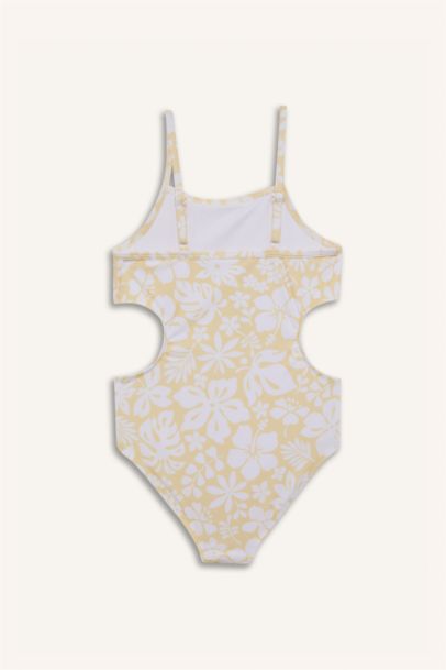 Girl Floral Swimsuit