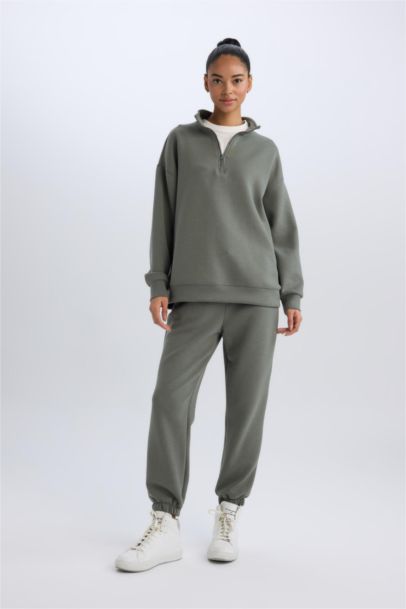 سروال قصة عادية بجيب