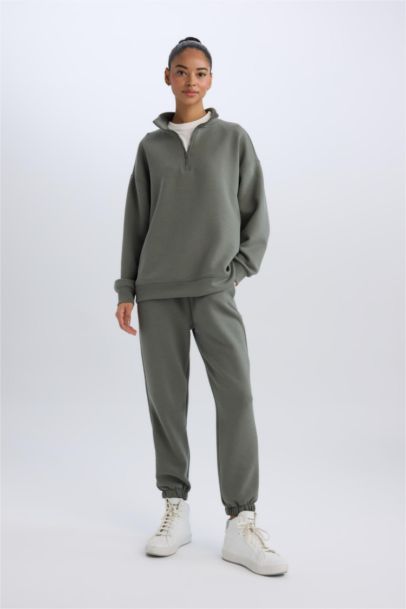 سروال قصة عادية بجيب