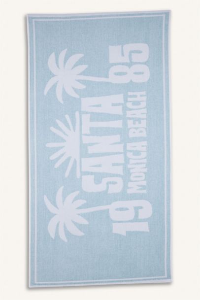 Woman Patterned Cotton Beach Towel