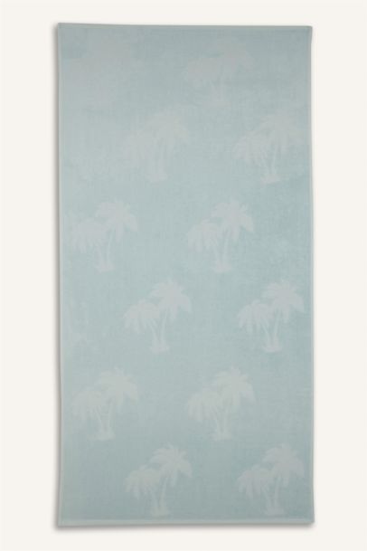 Woman Patterned Cotton Beach Towel
