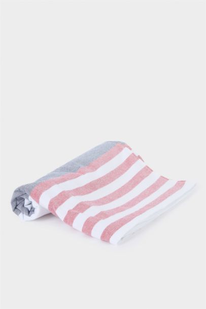 منشفة بحر نسائي قطن منقوش