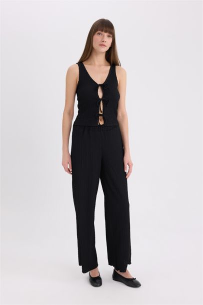 Wide Leg Trousers