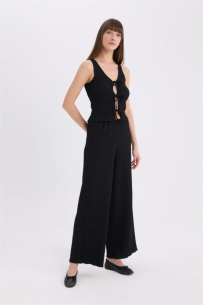 Wide Leg Trousers