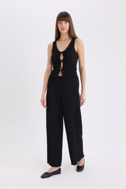 Wide Leg Trousers