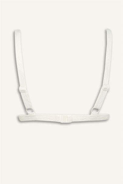 Regular Fit Brode Bikini Üstü-Fall in Love