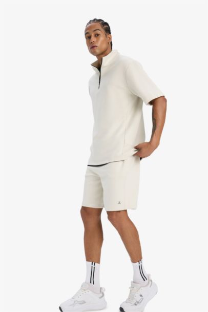 DeFactoFit Standard Fit Sport Short Sleeve Scuba Fabric T-Shirt