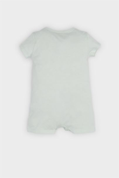 Combinaison en coton à imprimé véhicule pour bébé garçon