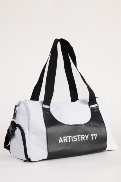 Erkek Suni Deri Spor Ve Seyahat Çantası