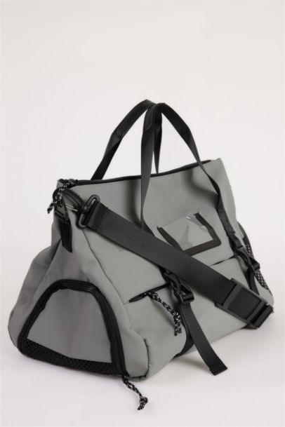 Мужская спортивная и дорожная сумка из искусственной кожи