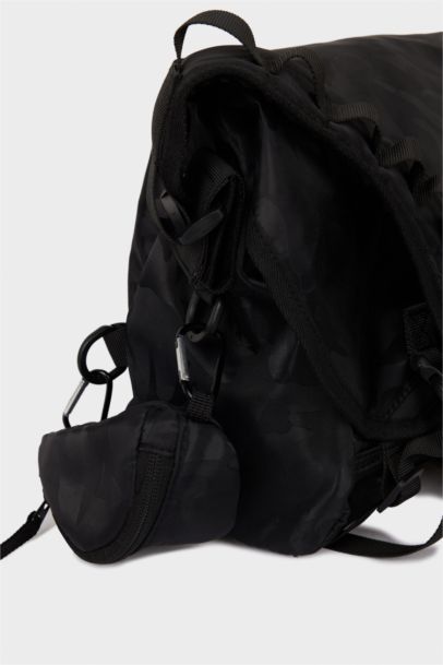 Man Faux Leather Crossbody Bag