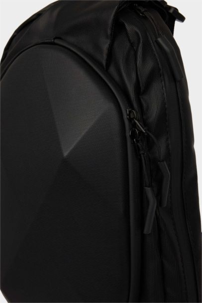 Man Faux Leather Waist Bag