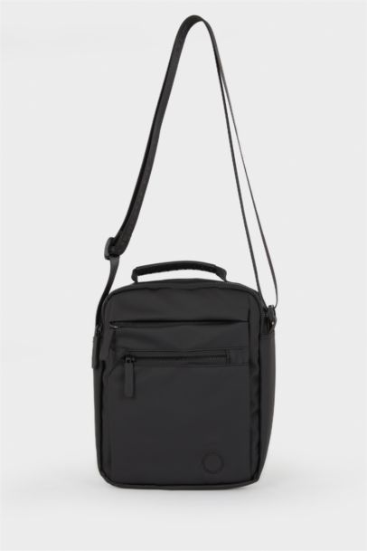 Мужская искусственная кожаная сумка через плечо