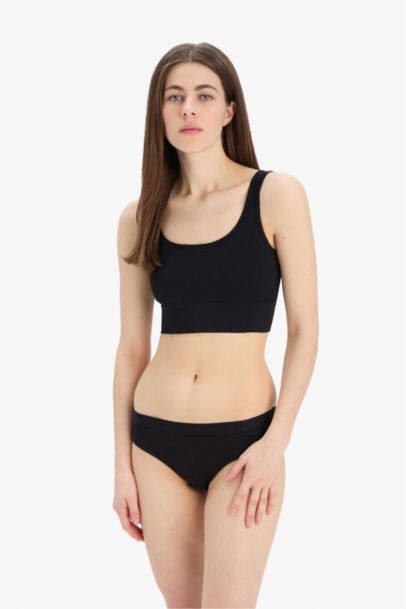 Rib 3 Piece Slip Panties