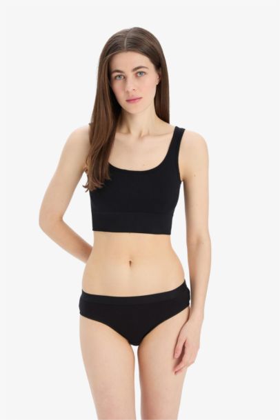 Rib 3 Piece Slip Panties