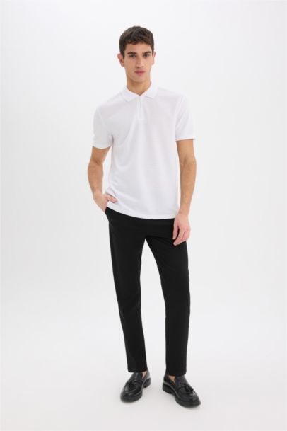 تيشيرت بولو قصة عادية برقبة بولو