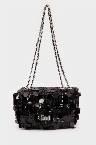 DCEY x DeFacto Kadın Payetli Çapraz Çanta